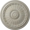 Ekena Millwork Brunswick Ceiling Medallion (Fits Canopies up to 4 1/2"), 27"OD x 2 1/2"P, Pot of Cream Crackle CM27BRPCC - alternate 1